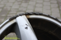 Randschaden mit Ausbruch