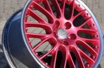 BBS 2teilig- Stern Pink metallic-Horn poliert