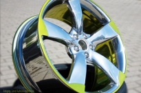 Audi Rotor hochglanzverdichtet & Sonderlasur