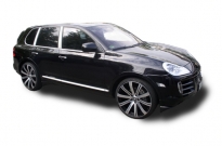 Porsche Cayenne Cayenne auf Lombartho einteilig inklusive Anpassung Luftfahrwerk