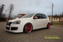 VW Golf 5 R-Line auf BBS 2teilig und KW Gewindefahrwerk