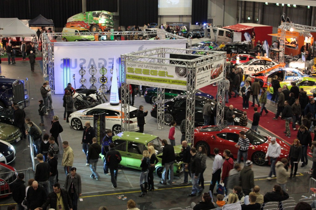 Felgendoktor Erfurt auf dem Messestand 2009